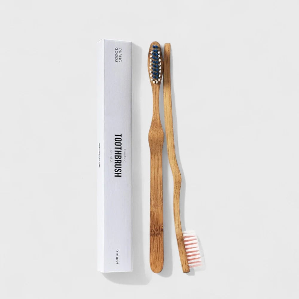 Bamboo Toothbrushes (2 ct) Personal Care Public Goods 2ct