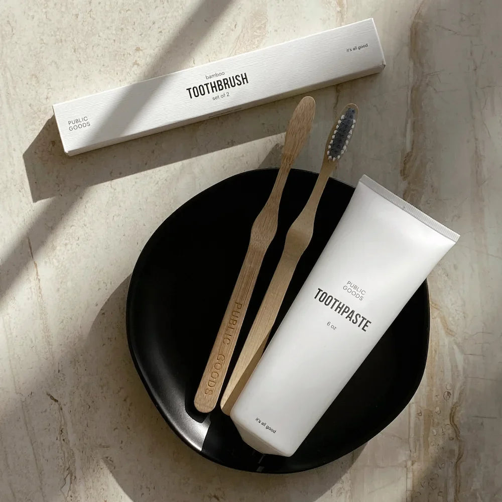 Bamboo Toothbrushes (2 ct) Personal Care Public Goods