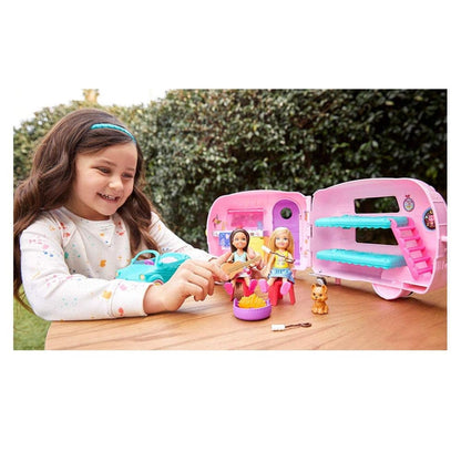 Coffret de jeu Camping-car de Chelsea Barbie avec accessoires