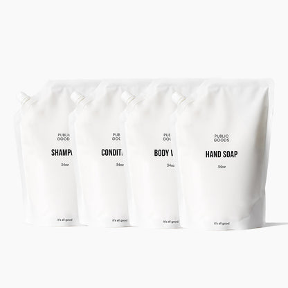 Set de repuestos para baño y cuerpo