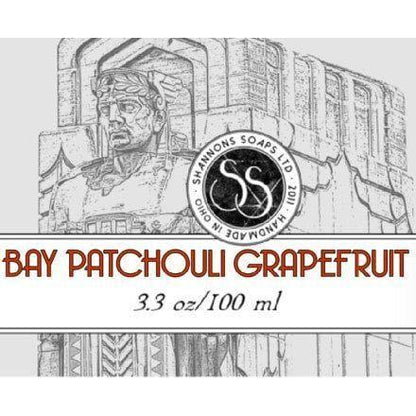 Shannons Soaps Bay Patchouli Grapefruit Soothing Post-Shave Splash 100ml Post-Shave Splash Pasteur Pharmacy