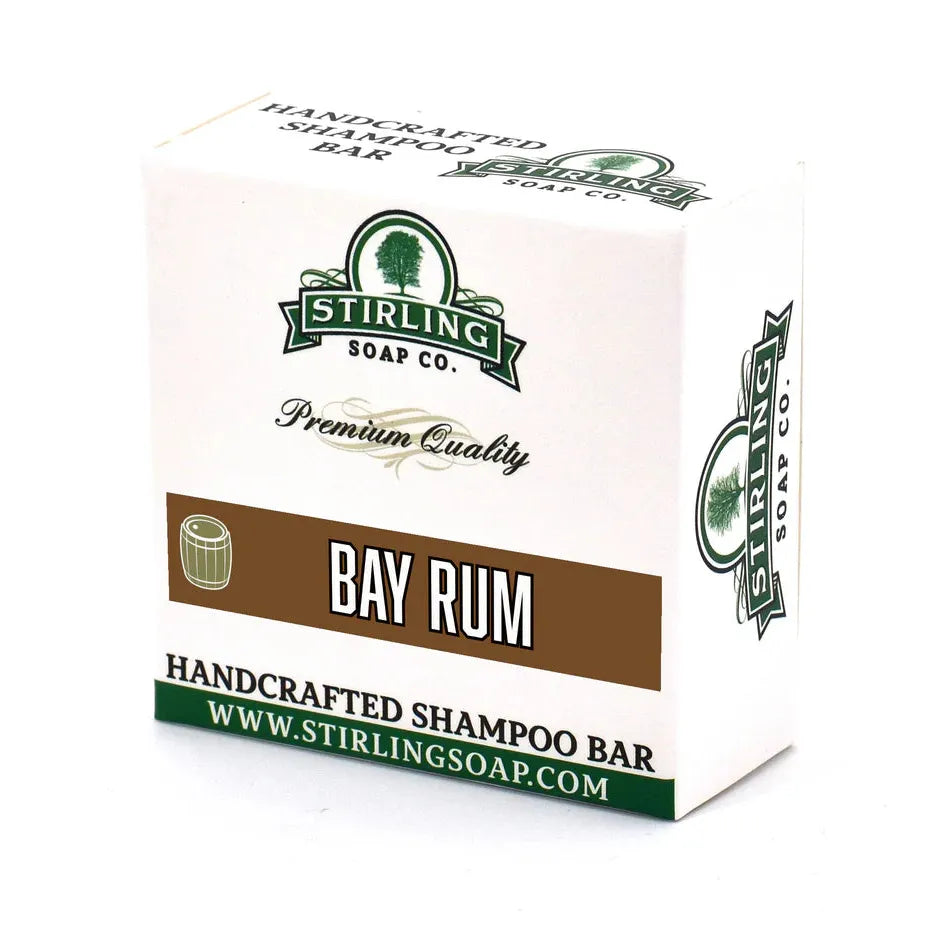 Stirling Soap Co. Shampoo Bar 3.8 oz Collection Shampoo Bar Pasteur Pharmacy Bay Rum