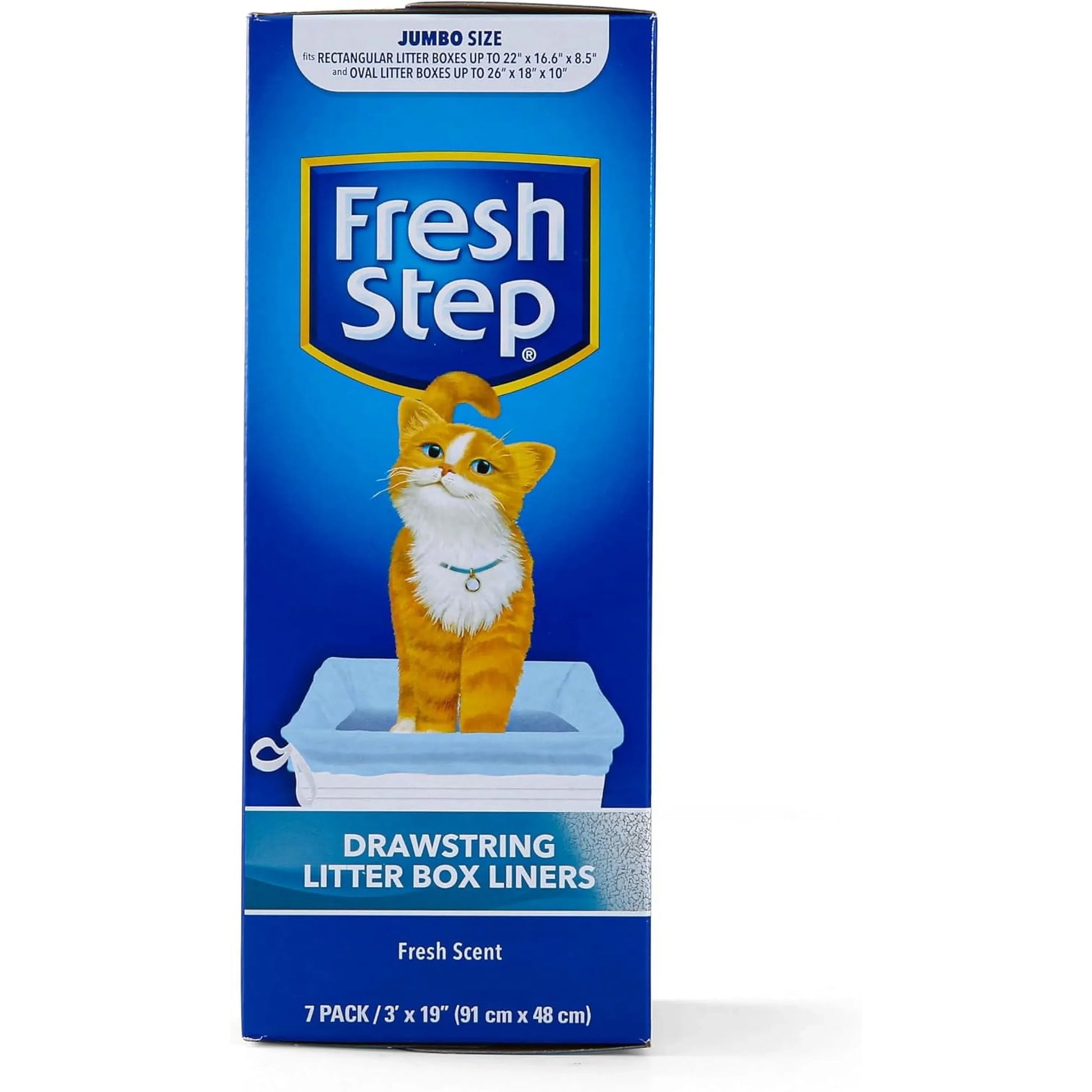 Fresh Step Drawstring Litter Box Liners, 7 Count Pet Supplies Pasteur Pharmacy