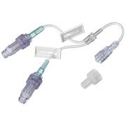 CARESITE NR Small Bore Y-Extension Line with Spin Luer Lock, 7 Inches Medical Supplies Pasteur Pharmacy