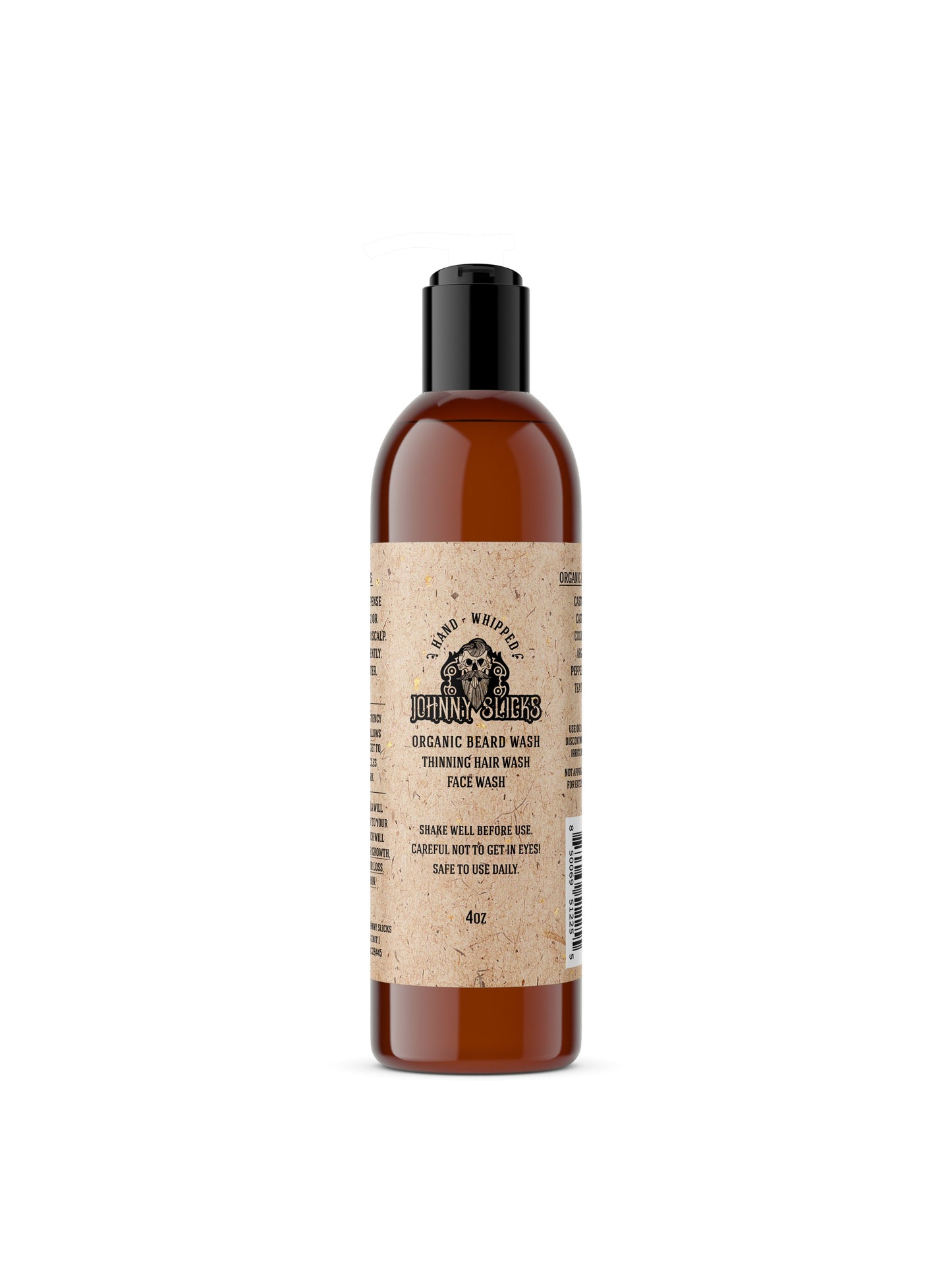 Johnny Slicks Organic Hand Whipped Beard Wash Beard Wash Johnny Slicks