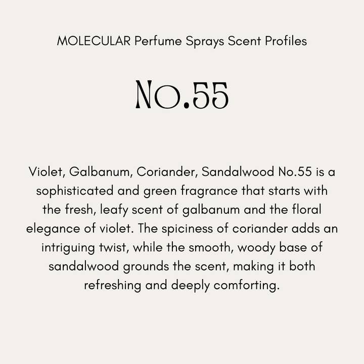Buffalo Gal, MOLECULAR Clean Natural Perfume Sprays, 30ml/1oz
