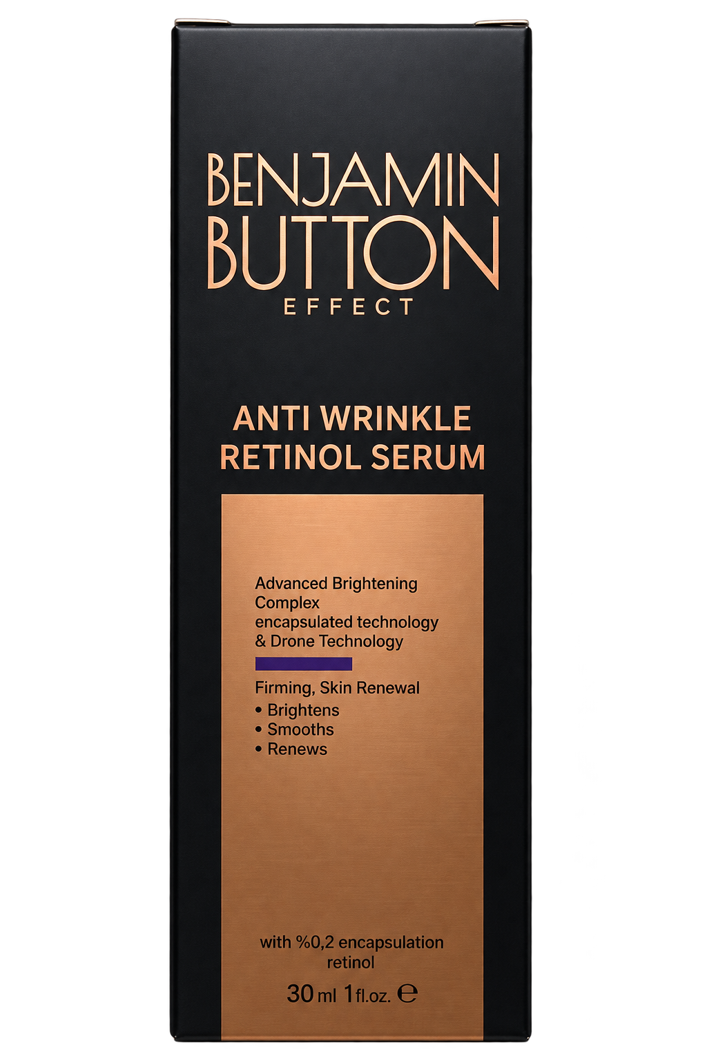 Benjamin Button Effect Retinol Serum for Smooth Skin 30 ml
