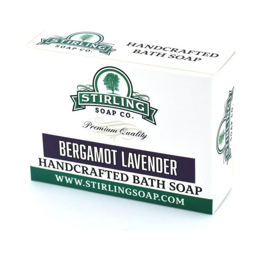 Stirling Soap Co. Bergamot Lavender Bath Soap 5.5 Oz Bath Soap Pasteur Pharmacy