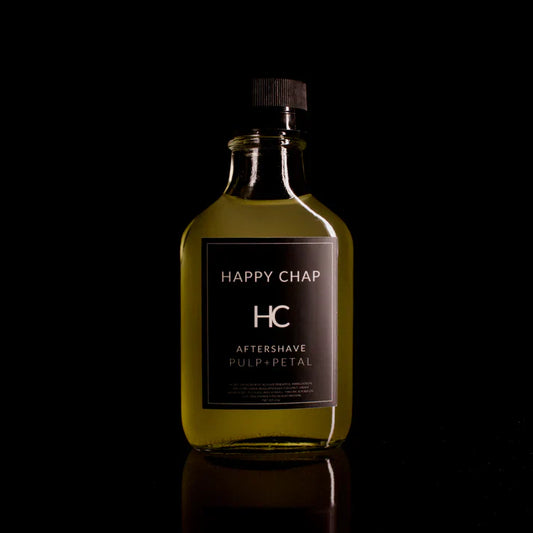 Happy Chap Pulp + Petal Shaving Collection Shaving Set Pasteur Pharmacy Aftershave Splash 4 Oz