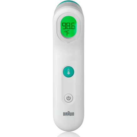 Braun Forehead Thermometer, BFH175, White Forehead Thermometer Pasteur Pharmacy
