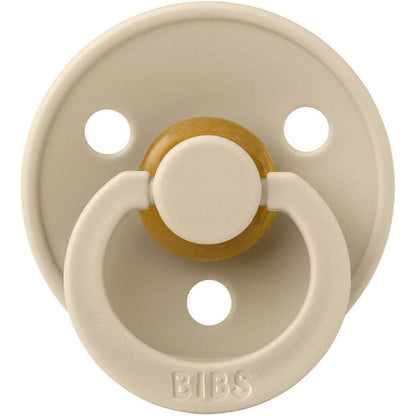 Sucette anatomique en caoutchouc Bibs Colour Vanille 0-6 mois