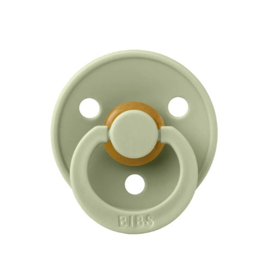 Bibs Colour Anatomical Rubber Pacifier Sage Green 6+ Months
