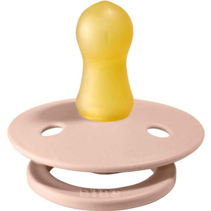 Sucette en caoutchouc naturel Bibs Colour pour 0-6 mois, Blush, 1 pièce