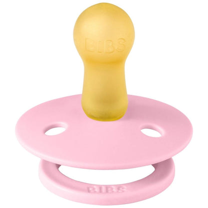 Sucette en caoutchouc naturel Bibs Colour Rose bébé 6-18 mois