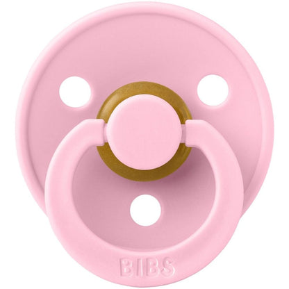 Sucette en caoutchouc naturel Bibs Colour Rose bébé 6-18 mois