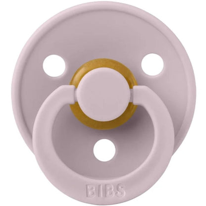Chupete de caucho Bibs Colour para 0-6 meses en color Dusty Lilac