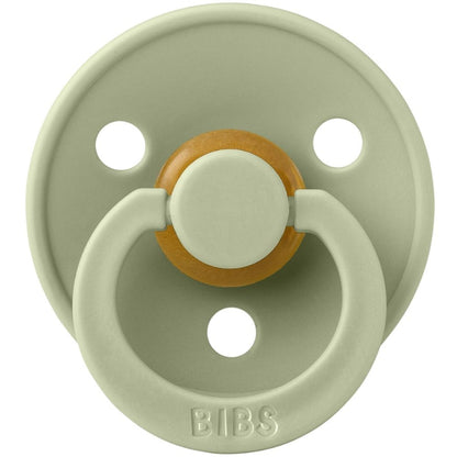 Sucette en caoutchouc Bibs Colour Sauge Taille 2 pour 6-18 mois