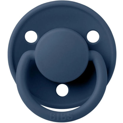 Sucette en caoutchouc Bibs Colour Bleu acier 6-18 mois 1 pièce