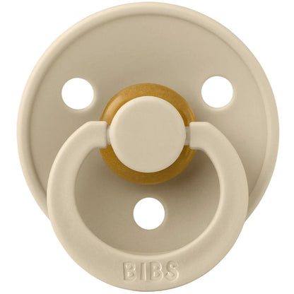 Sucette en caoutchouc Bibs Colour Vanille pour 6-18 mois, 1 unité