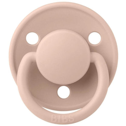 Tétine en silicone Bibs De Lux pour 0-36 mois, couleur Blush