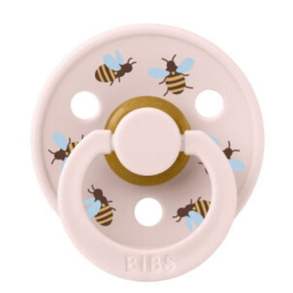 Tétine en caoutchouc Bibs Studio Colour Bumblebee Friends, Pétale, N°2, 6-18 mois