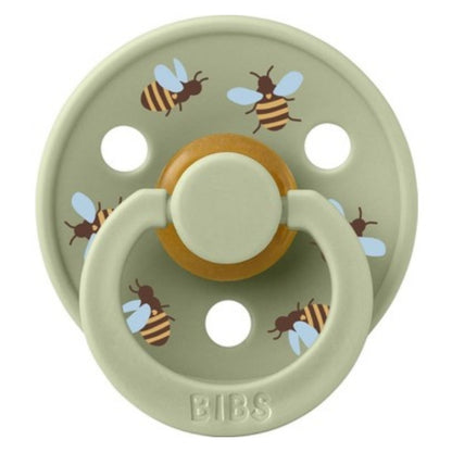 Sucette Bibs Studio Colour Bumblebee Friends, Sauge, Taille 2, 6+ mois