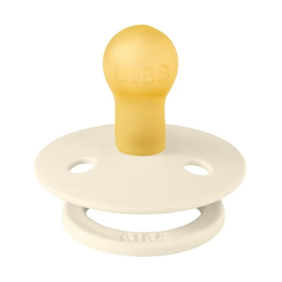 Bibs Studio Colour Bumblebee Rubber Pacifier Ivory Size 1 0-6m