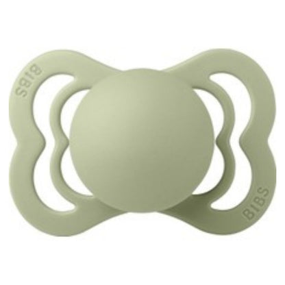 Sucette en silicone Bibs Supreme Sauge n°1 0-6 mois