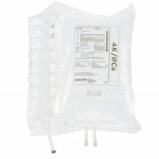 Bicarbonate Hemodialysis Solution (4 mEq/L), 2 x 5000 mL Bags Medical Supplies Pasteur Pharmacy
