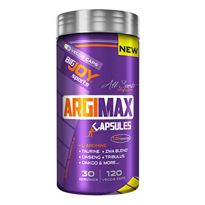 Big Joy Arginine 120 Capsules