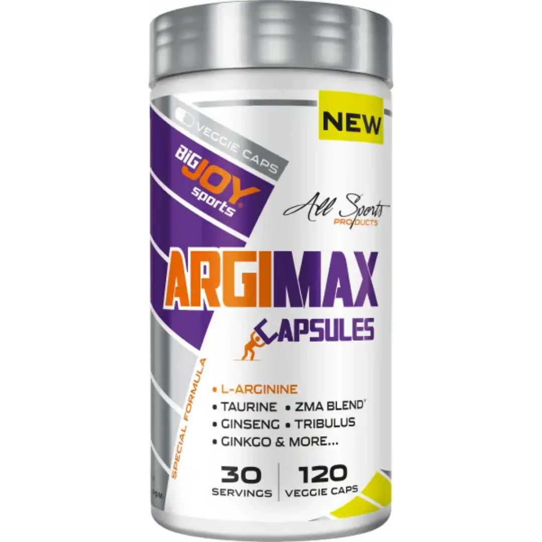 Bigjoy Sports Argimax Complément d'acides aminés 120 Gélules