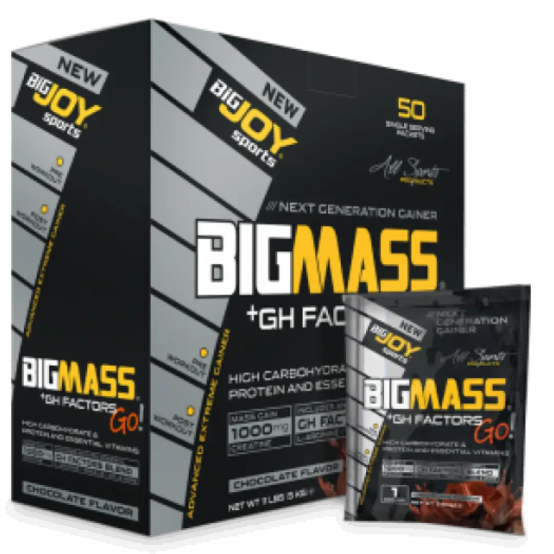 Bigjoy Sports Big Mass +GH Factors Ganador de Peso 50 Sobres