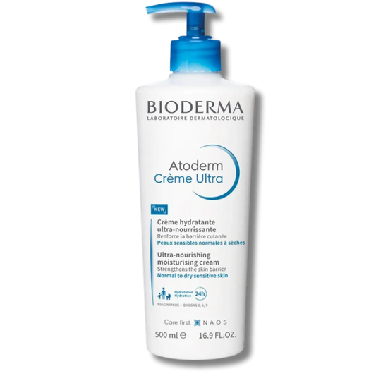 Bioderma Atoderm Cream Ultra Nourishing Moisturizer 500 ml
