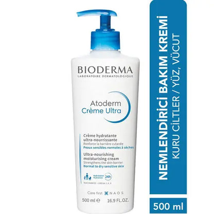 Bioderma Atoderm Crema Ultra Nutritiva e Hidratante 500 ml