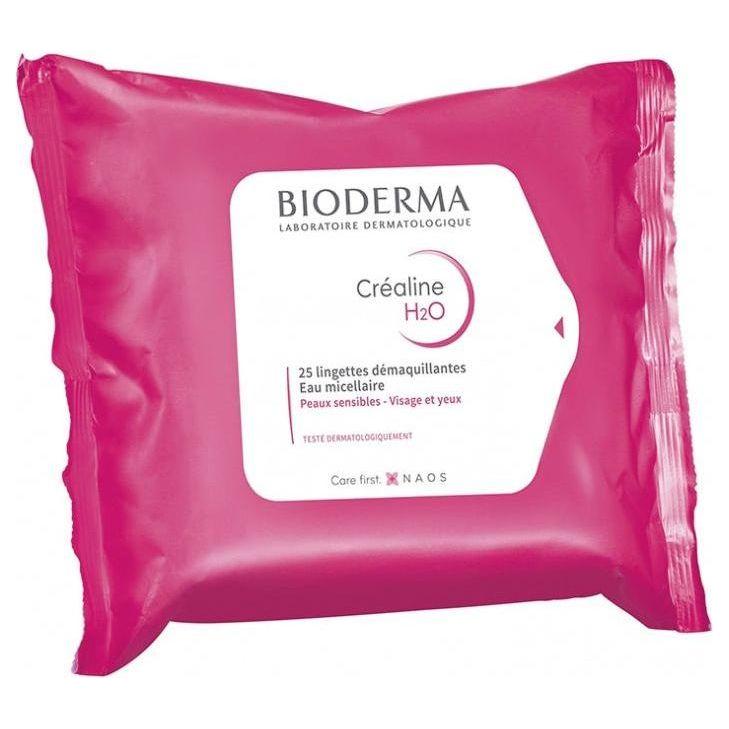 Bioderma Sensibio H2O - 25 Makeup Removing Wipes - Micellar Water Makeup Removing Wipes Pasteur Pharmacy