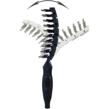 The Flex Brush | XL Mixed Bristle Hair Brush Pasteur Pharmacy Black