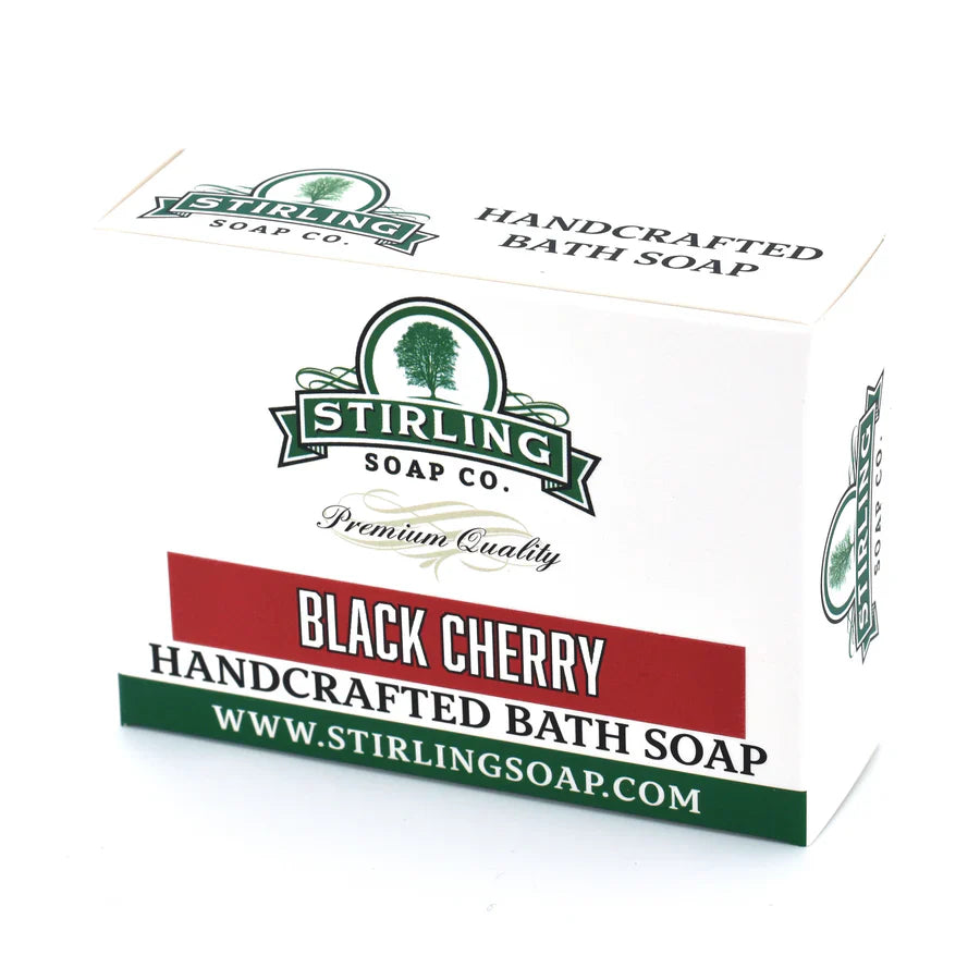 Stirling Soap Co. Black Cherry Bath Soap 5.5 Oz Bath Soap Pasteur Pharmacy
