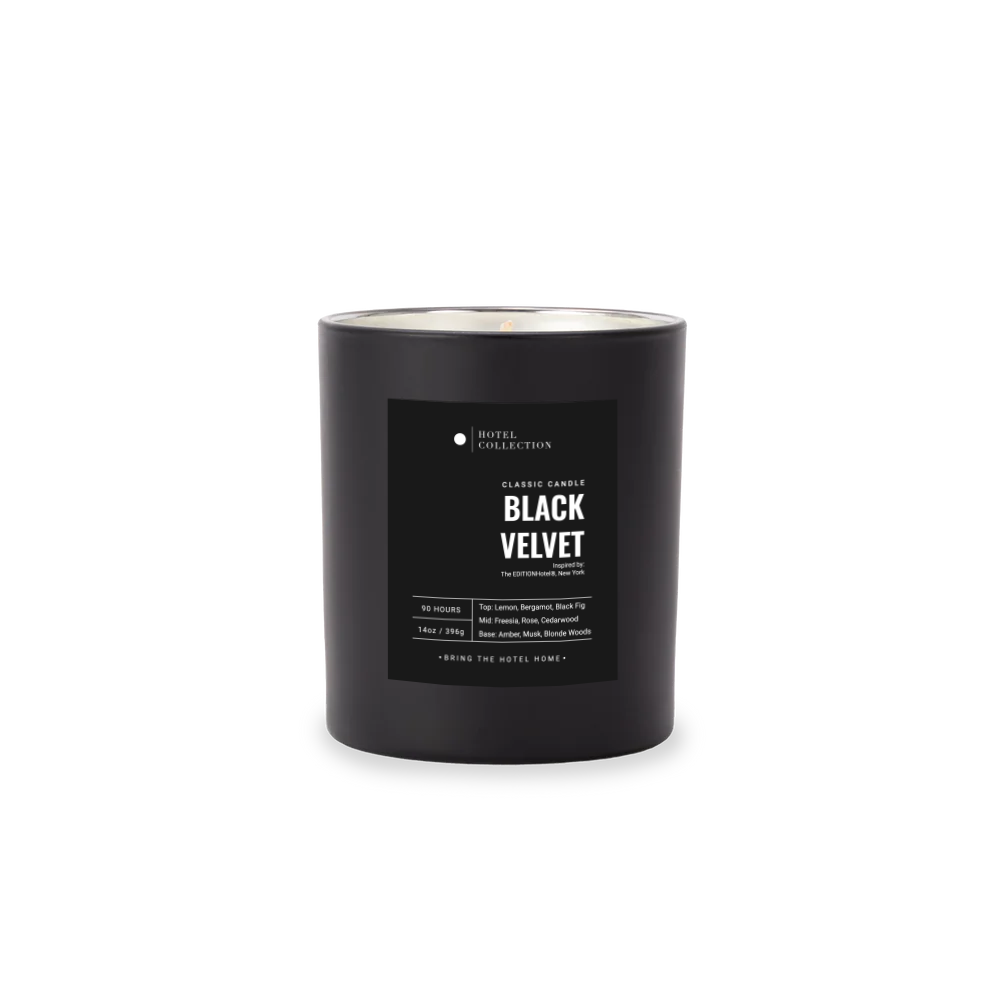 Hotel Collection Classic Black Velvet™ Candle Candle Hotel Collection Black