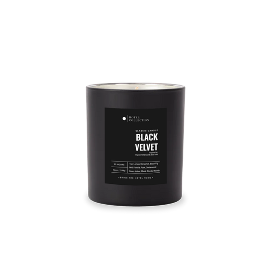 Hotel Collection Classic Black Velvet™ Candle Candle Hotel Collection Black