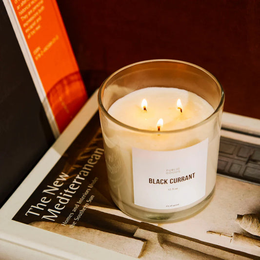 Black Currant Soy Candle Household Public Goods