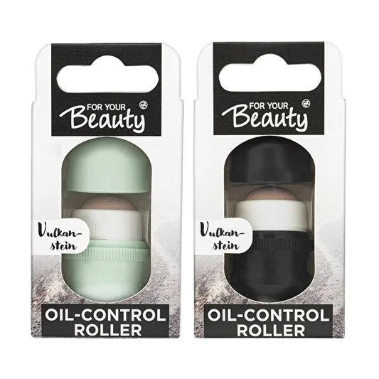 For Your Beauty Oil-Absorbing Roller - Natural Oil Control & Mattifying Volcanic Stone Roller