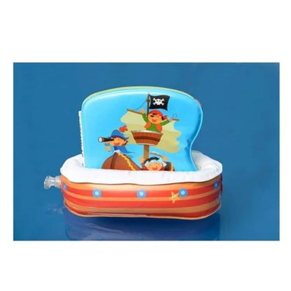 Livre de bain flottant pirate Bondigo, jouet de bain imperméable, 1 pièce