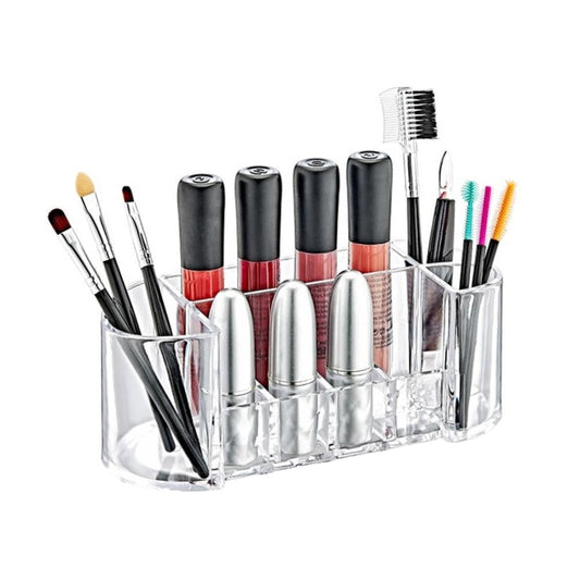 Box Up Diamond Oval Organizer for Makeup Storage 18.5x8x8cm
