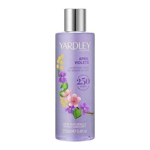 Yardley April Violets Luxury Body Wash 250ml Body Wash Pasteur Pharmacy