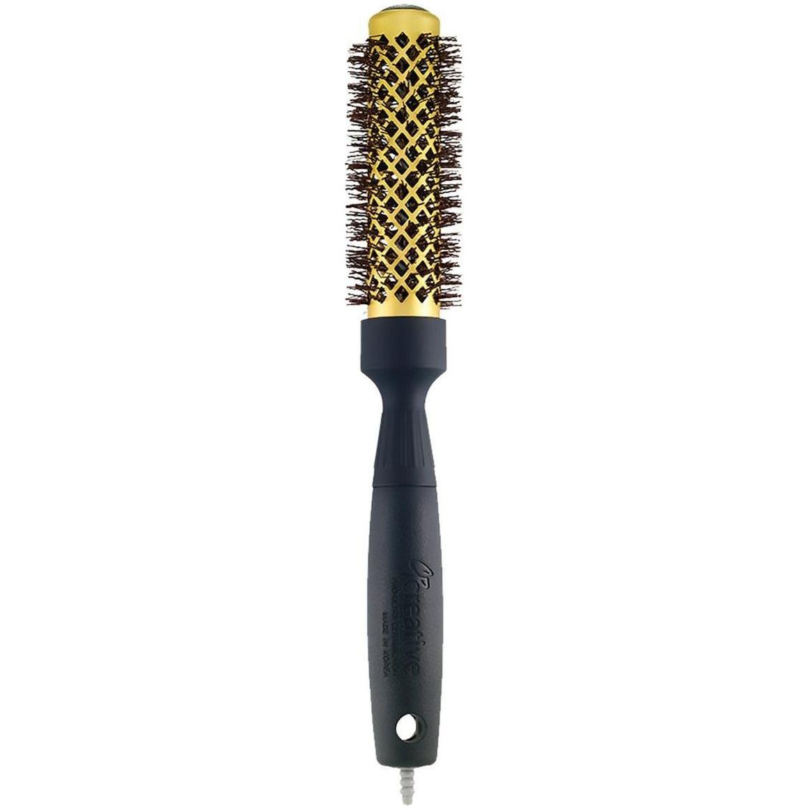 Gold Nano Wavy Ion Ceramic Hair Brush Hair Brush Pasteur Pharmacy 1.5 (CR130-G)