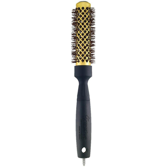 Gold Nano Wavy Ion Ceramic Hair Brush Hair Brush Pasteur Pharmacy 1.5 (CR130-G)