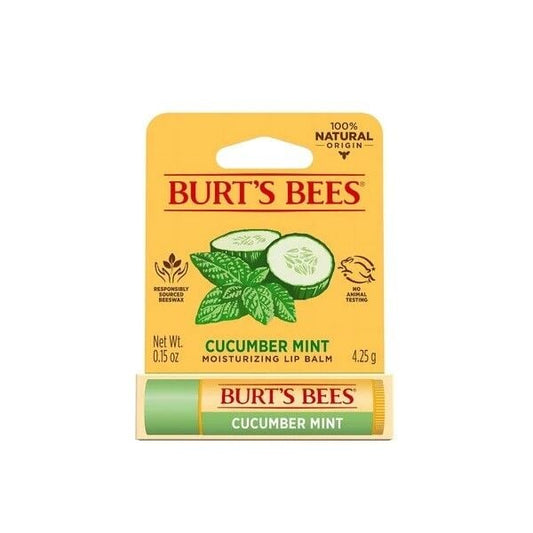 Baume à lèvres Burt's Bees Concombre Menthe Hydratation Rafraîchissante 4,25 g
