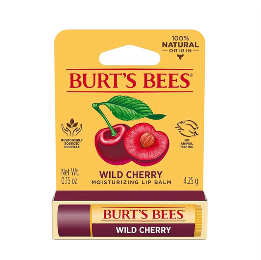 Baume à lèvres Burt's Bees Cerise sauvage Soin hydratant 4,25 g