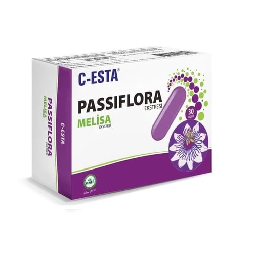 C-Esta Passiflora and Melissa 30 Capsules