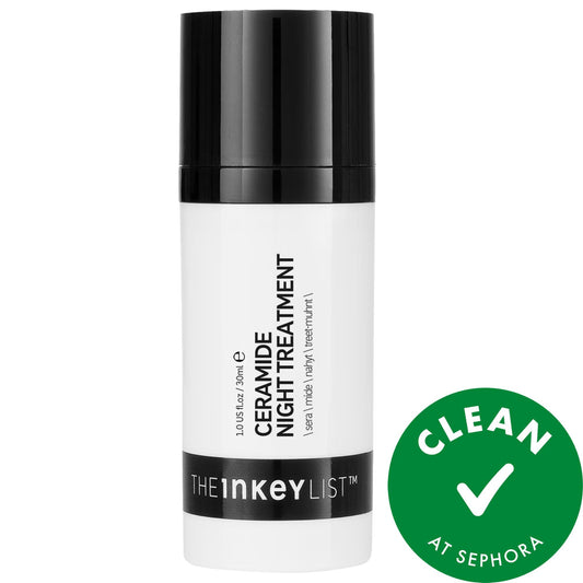 Céramide : Sérum visage hydratant de nuit – Hydratation intense, anti-âge, soin végan et non testé sur les animaux à l'acide hyaluronique
